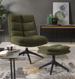 Ensemble de fauteuils relaxants en vert avec livraison gratuite