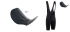 Pantalon de cyclisme court MTB Race pour homme, noir, chez Decathlon