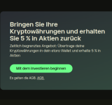eToro Depot & Wallet avec 90 € de cashback (environ 85 CHF) et jusqu’à 2000 $ d’actions gratuites (environ 1650 CHF)