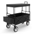 Chariot pliable Tommy avec toit en 3 couleurs différentes