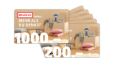Jeu-concours chez Blackfridaydeals – Tirage au sort de 1x 1000 CHF & 5x 200 CHF bons d’achat BRACK