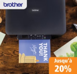 Jusqu’à 20 % de réduction sur les imprimantes jet d’encre Brother chez Fust