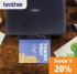 Jusqu’à 20 % de réduction sur les imprimantes jet d’encre Brother chez Fust
