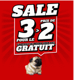 Soldes chez LIPO : Action “Achetez 3, payez 2” (hors Best Price) – également sur les articles déjà réduits !