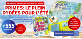 Boutique de primes Coop : 555 super points pour toute commande à partir de 2000 super points (p. ex. intéressant pour les chèques-repas, les Miles&More)