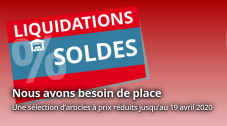 Liquidations chez Brack.ch