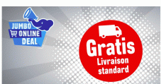 Jumbo : Livraison gratuite uniquement aujourd’hui dimanche 8.08.2021