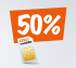 Abonnement Coop Handy Basic (réseau 5G Swisscom, appels et SMS illimités en Suisse, 8 Go de données cumulables)