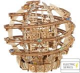 Kit de construction de circuit à billes WoodTrick Gravity ou Galaxy Marble Run (idée cadeau) en promotion chez DayDeal