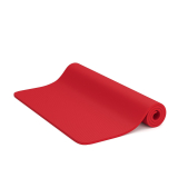 Tapis de fitness rouge 190 x 100 x 1.5 cm
