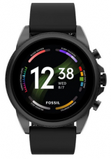 Fossil Gen 6 – 44mm, Black Silicone