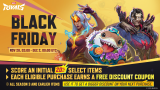 Marvel Rivals Black Friday : jusqu’à 40% de réduction sur tous les cosmétiques de la Saison 3 et antérieures