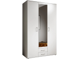 Armoire à portes battantes ARIELLI 3 portes 2 tiroirs chez Conforama