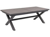 Table de jardin extensible ELOUAN en aluminium chez Conforama (220-280cm) livraison incluse