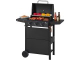 OHMEX 3-Brenner Barbecue à gaz OHM-BBQ-3525 avec 7,5 kW chez Conforama à un prix imbattable
