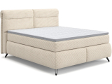 Boxspringbett SWISS HOME STYLE AMBER beige 160x200cm flexible chez Conforama
