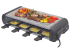 OHMEX Gril à raclette électrique avec pierre à griller et thermostat réglable (8 personnes) chez Conforama