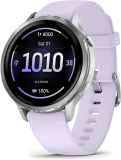 Garmin Venu 4 Montre connectée de fitness (Boîtier en acier inoxydable, AMOLED, 41 mm)