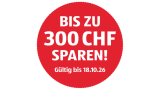 Bon d’achat ALDI SUISSE TOURS – Réduction de 300 CHF pour les réservations de 5&nbsp;999 CHF ou plus.