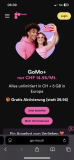 Abonnement mobile GoMo+ Tout illimité en CH + 5 Go en Europe + Activation gratuite