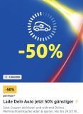 Rechargez la voiture électrique LIDL avec 50 % de réduction (Lidl Plus)