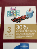 30% de réduction sur tous les jouets chez Coop City (uniquement le 3.12.2025)