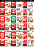 Nouveaux bons d’achat KFC jusqu’au 27.10.2025