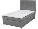 Conforama : lit coffre ELIA gris clair 120 x 200 cm à moins de 300 CHF (retrait sur place uniquement)