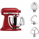 Robot de cuisine KitchenAid Artisan KSM125 en rouge empire pour 399 francs chez Techmania