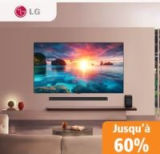 Offre promotionnelle Fust&nbsp;: jusqu’à 60&nbsp;% de réduction sur une sélection de produits LG.