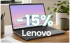 15 % de remise supplémentaire sur une sélection de produits Lenovo chez Conforama