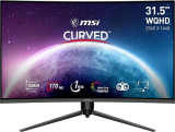 Seulement aujourd’hui : Moniteur de jeu incurvé MSI G32CQ5P (31,5″, VA, 1500R, WQHD, 170 Hz, 1 ms, 250 Nits)