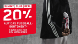20 % de réduction sur toute la gamme football chez Ochsner Sport (aujourd’hui seulement) – par exemple, divers maillots de supporters à partir de 5,95 CHF