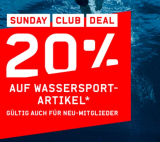 20 % de réduction sur les articles de sports nautiques chez Ochsner Sport (aujourd’hui seulement)
