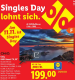 TV intelligent Chiq UHD, 55’’ (Offre valable uniquement en Suisse alémanique), à partir du 10.11 avec Lidl Plus