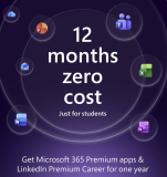 Étudiants : Microsoft 365 Premium + LinkedIn Premium pour 1 an