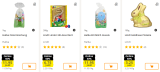 Chocolats de Pâques à moitié prix