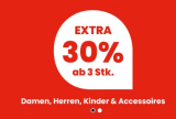 30 % de réduction supplémentaire à partir de 3 articles chez Manor