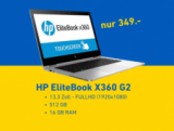 [Remis à neuf] HP Elitebook x360 1030 G2 Convertible (i5-7300U, 16/512 Go, 1,3 kg) avec don de 50 CHF  pour l’Ukraine chez GEWA