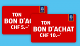 Bon Aldi de 10 CHF à partir d’un montant d’achat de 70 CHF du 23 au 24.02.24