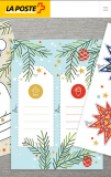 La poste offre 3 cartes de Noël avec enveloppes affranchies
