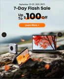Vente flash sur la boutique Chuwi et 12% de réduction supplémentaire pour l’achat de 2 produits en même temps.