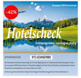 Offre spéciale limitée : 1 chèque hôtelier pour seulement CHF 49.– au lieu de 85.– !