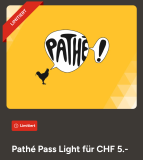 Pathe Pass Light moins cher pour les clients Sunrise