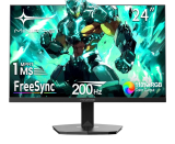 Écran de jeu Minifire 24″, 200 Hz, Full HD, 300 Nits, HDMI 2.0&DP 1.4-(MFG24F4H)