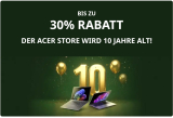 Boutique Acer : Jusqu’à 30% de réduction + jusqu’à 10% supplémentaires avec un code promo (valable uniquement jusqu’à demain 9h), par exemple Acer Nitro V 16S AI Gaming-Notebook