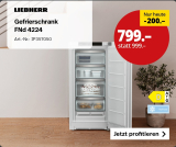 Aujourd’hui seulement : Congélateur Liebherr FNd 4224 (Blanc)