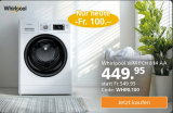 Seulement aujourd’hui : Whirlpool WM FCH 814 AA Lave-linge à chargement frontal