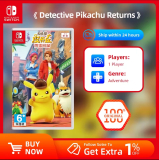 Detective Pikachu Returns – Nintendo Switch / cartouche physique / textes en DE