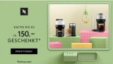 Jusqu’à 150 CHF de café gratuit à l’achat d’une machine Nespresso Vertuo